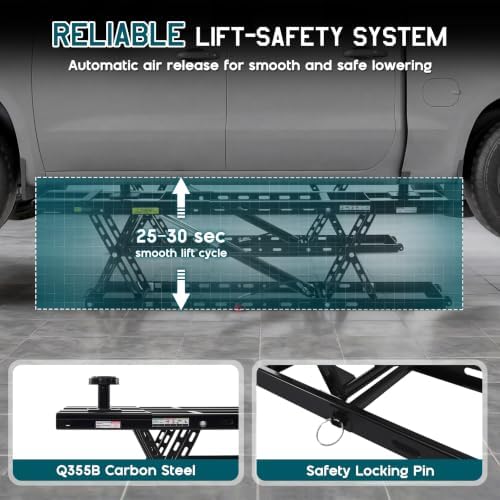 Albott 7000 lb Portable Car Lift - Image 4