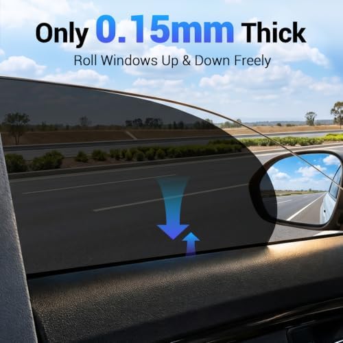 Car Window Shade Static Cling, Roll Windows Down - Image 2