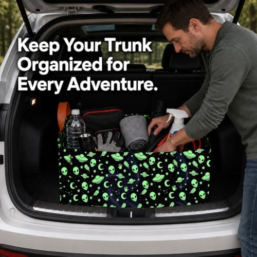 Sea Turtle Car Trunk Organizer 20L Fold Auto Storage Basket - Image 5