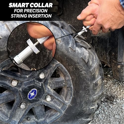 Slime 20503 Flat Tire Repair Reamer Plugger Kit, Heavy Duty, Complete 40 Piece - Image 4