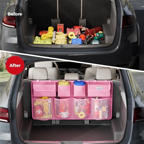 SURDOCA Car Trunk Organizer, LARGE CAPACITY Car Storage Bag - Image 4