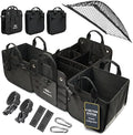 Extra Large Car Trunk Organizer System, Modular & Collapsible by DURABLEZ