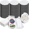 Tioncy 200 Pcs Sublimation Car Coaster Blank Set Packaging by Tioncy