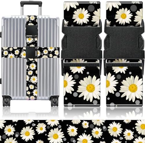 Slohif Luggage Straps for Suitcases Travel Belt Accessories Luggage Connector by Slohif