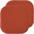 Sweet Home Collection Chair Cushion Memory Foam Pads Honeycomb Pattern Slip Non by SweetHomeCollection