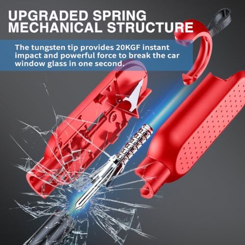 Tool, 2026 New Underwater Operable Car Glass Breaker and Concealed Seat Belt - Image 3