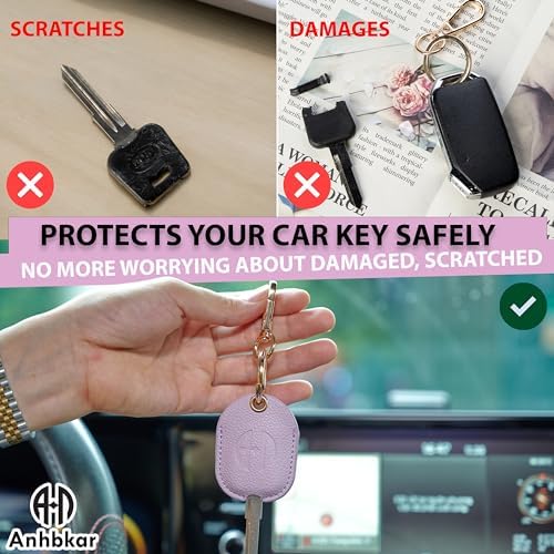 Leather Key Cover for Broken Car Key Loop Replacement - Image 4
