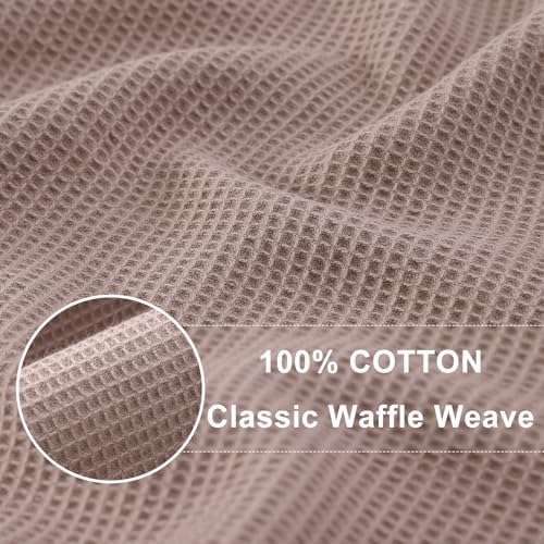 Homaxy 100% Cotton Waffle Weave Kitchen Towels, 6 Pack - Image 2
