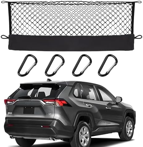 Cargo Net for Toyota RAV4 2026 Car Trunk Rear Tailgate Netting by Unknown