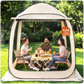 VEVOR Pop Up Screen House Tent, 6 x 6 ft, 4-6 Person Screen Gazebo by VEVOR