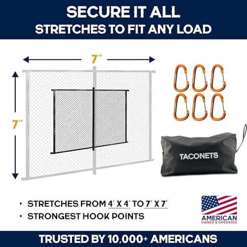 Upgraded Highly Elastic Truck Bed Cargo Net Organizer - Image 2