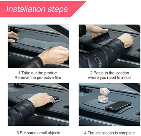 15.7x7.8 Inch Car Dashboard Anti Slip Sticky Pad - Image 4