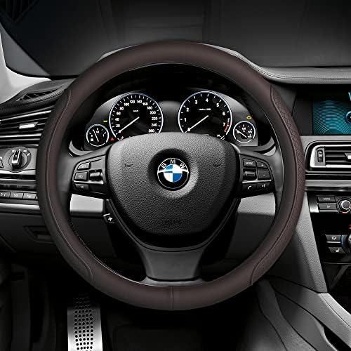 Microfiber Leather Steering Wheel Cover - Image 3