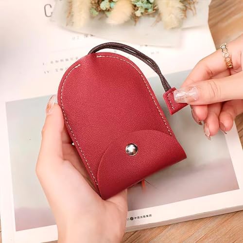 Protective Pull Out Key Case, PU Leather Large-Capacity Car Key Pull Out Key - Image 6