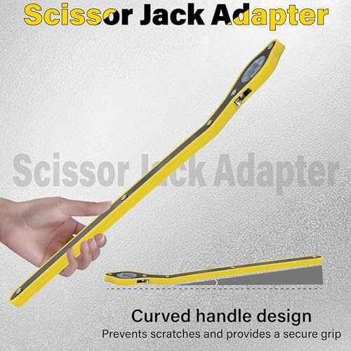 ecocstm Car Jack Ratchet Wrench, Labor-saving Tire Jack Handle - Image 5