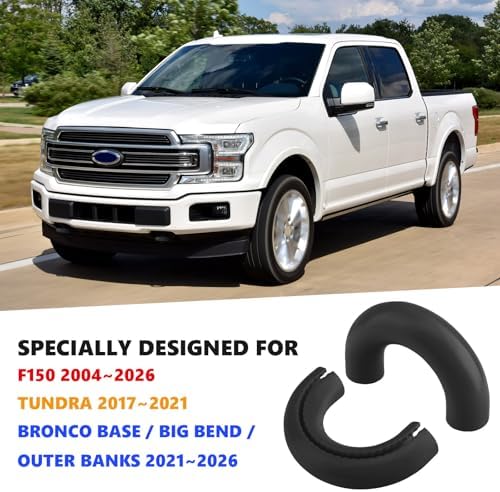Tow Hooks Covers for F150 2004-2026/Bronco 2021-2026/Tundra Black - Image 2