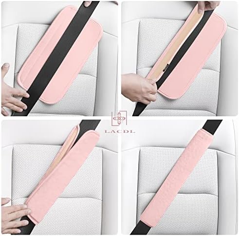LACDL Extra Long Seatbelt Cover Super Soft Furry - Image 4