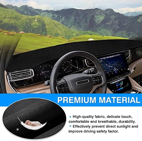 Autorder Dashboard Cover Mat for 2022-2024 Jeep Grand Wagoneer WS Accessories - Image 4