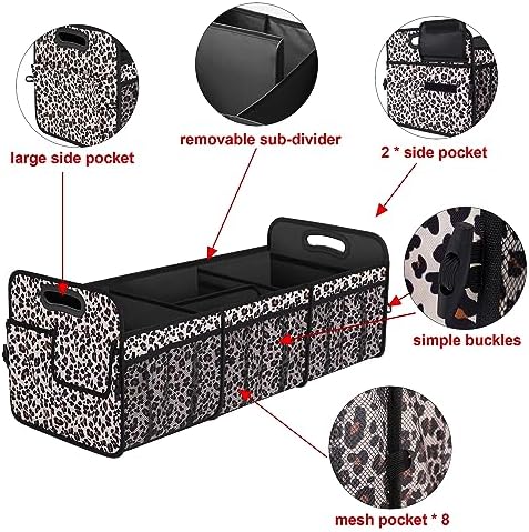 Femuar Collapsible Trunk Organizer - 90L Large Capacity - Image 4