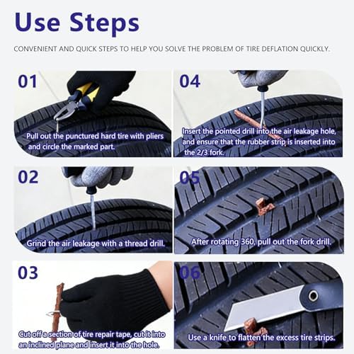 90PCS Tire Plugs Heavy Duty - Image 5