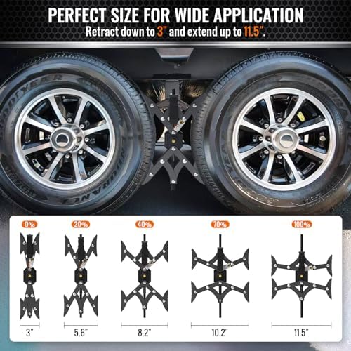 X-Shaped RV Wheel Stabilizer Chocks - Image 4