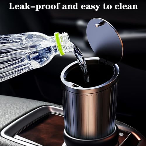 Car Trash Can Bin with Lid - Image 5