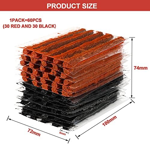 60 Pcs Tire Repair Plugs, Tire Repair Gum - Image 5
