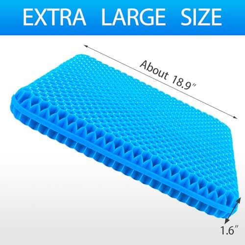 Gel Seat Cushion for Long Sitting, Cushion for Wheelchair - Image 6