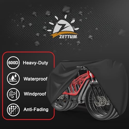 Zettum Bike Cover for 3 Bikes - Image 3