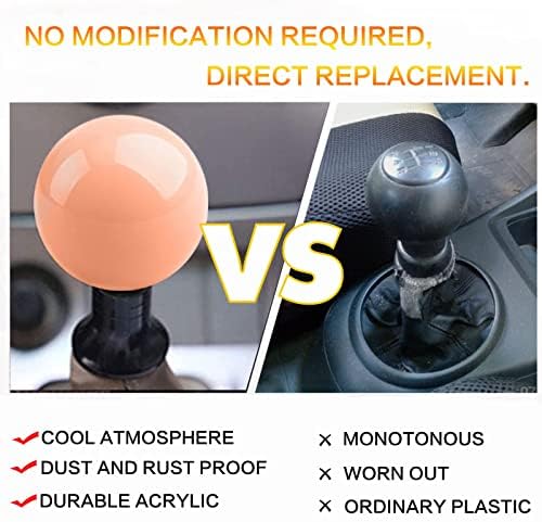 Round Ball Shift Knob Universal Luminous Gear Shift Knob 5 6 Speed - Image 4