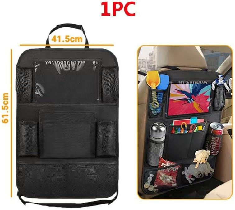 Car Back Seat Organizer, Large Capacity Auto Organizer - Image 3