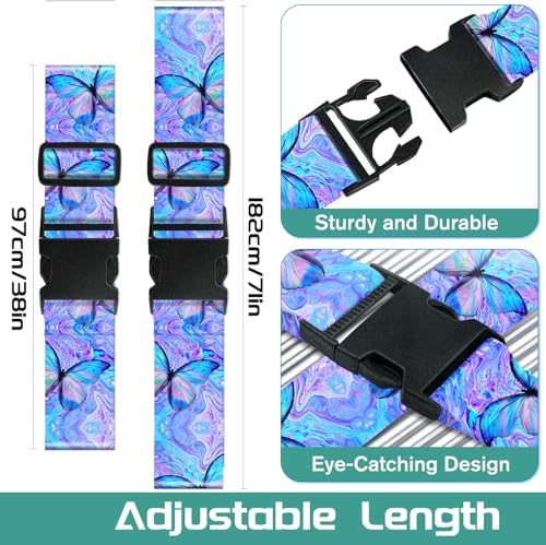 Slohif Luggage Straps for Suitcases Travel Belt Accessories Luggage Connector - Image 2
