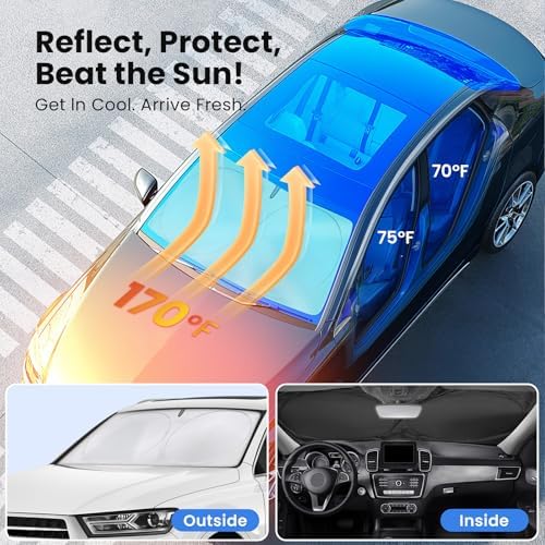 Magnelex Car Windshield Sunshade | Advanced Light-Blocking Protection | - Image 2