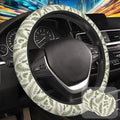 Leaves and Herbs Steering Wheel Cover by Unknown