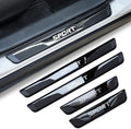 Stainless Steel Car Door Sill Protectors by DREOOCAR