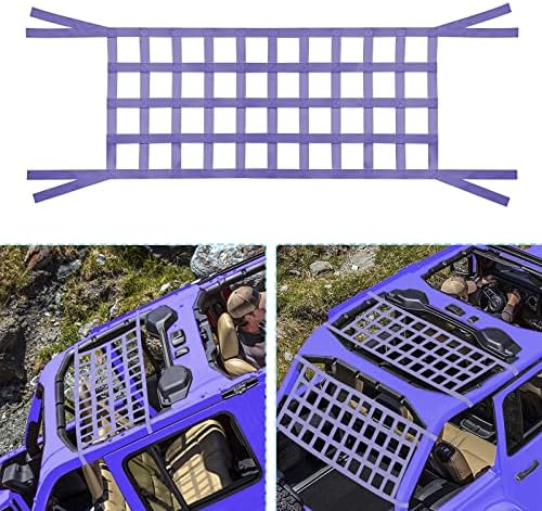 ONE250 Cargo Mesh Heavy Duty Net, Roof Top Hammock or Rear Trunk Restraint by Unknown
