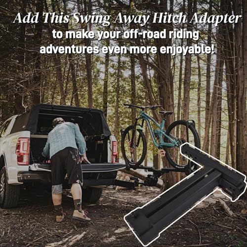 90-Degree Swing Arm for 2-Inch Receiver, 320 lbs Weight Capacity - Image 6