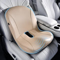 Coverado Car Seat Cushion and Lumbar Support Pillow One Piece, Napa Leather by COVERADOAUTO