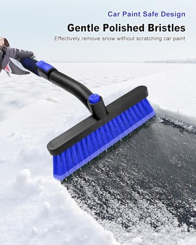 SEAAES Ice Scraper with Snow Brush, Snow Removal - Image 2