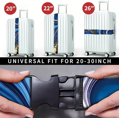 Luggage Straps for Suitcases, Heavy Duty Travel Belt - Image 4