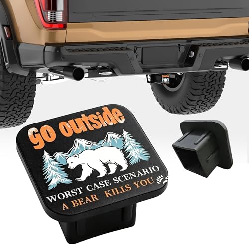 Go Outside Worst Case Scenario Hitch Cover Fits - Image 4