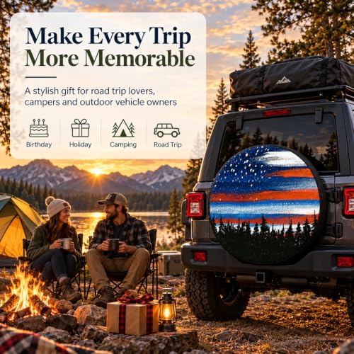 Spare Tire Cover Waterproof Sun Protection Fit - Image 5