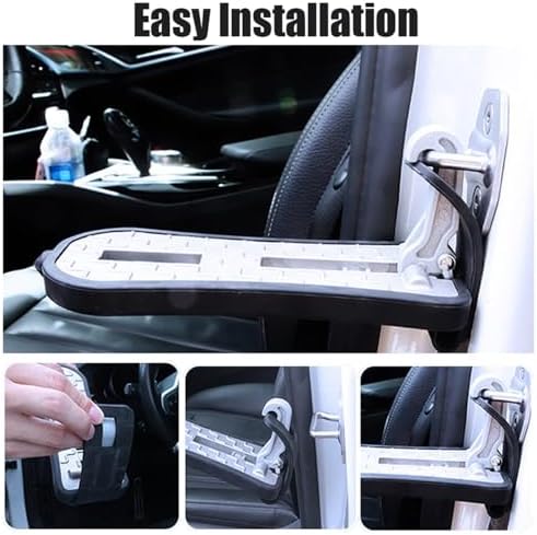 1Pc Car Foot Pegs Roof Rack SUV Door Folding Extended Feet Pedals Luggage Steps - Image 6