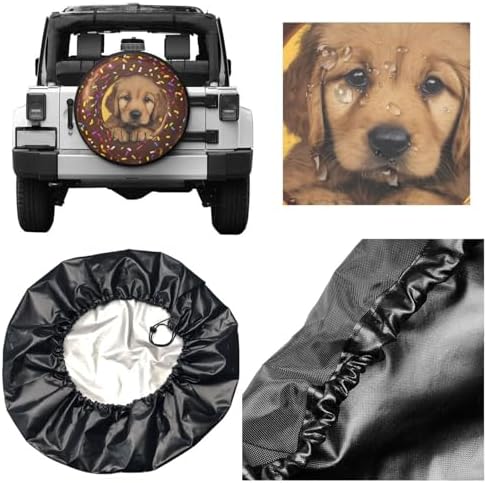 Donut Dog Spare Tire Cover Wheel Protectors Weatherproof Sun Protection Covers - Image 3