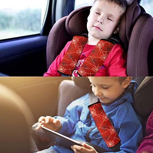 Spider Seat Belt Cover for Kids, Seat Belt Pad for Boys, Car Seat Straps - Image 4