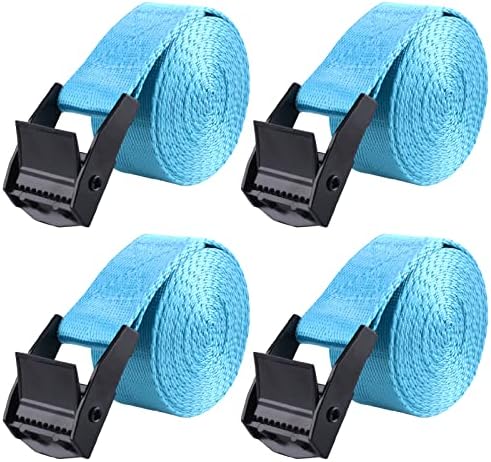TRIWONDER Cinch Tie Down Strap Lashing Straps Heavy Duty Nylon Straps by TRIWONDER