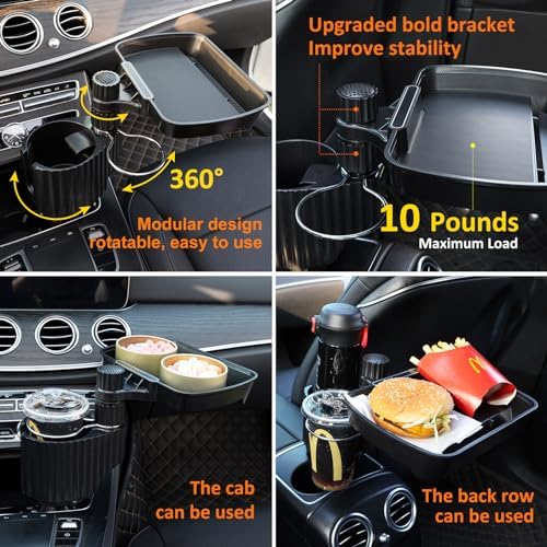 Car Large Cup Holder Expander, 3-in-1 Cupholder Extender - Image 4