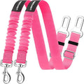 URPOWER 2 Pack Dog Seat Belt, Retractable Dog Car Harness Adjustable Pet Safety by URPOWER