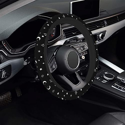 Steering Wheel Cover Moon and Star, 15 Inch Car Accessories - Image 4