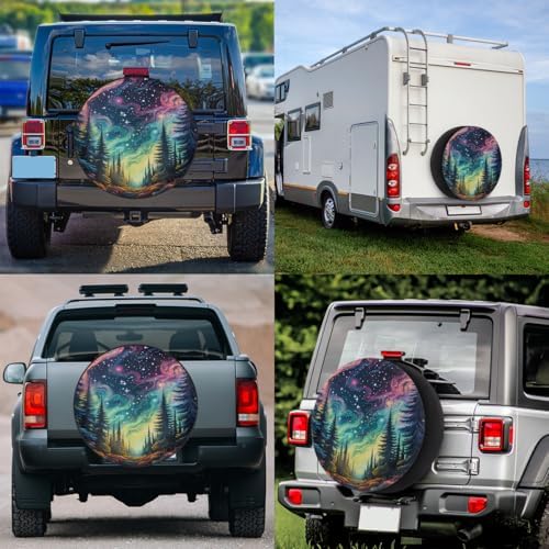 Forest Spare Tire Cover Waterproof Dust-Proof Spare Wheel Covers - Image 6